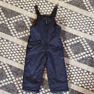 OshKosh B'gosh Navy Blue Kids Snow Bib Overalls - 3T
